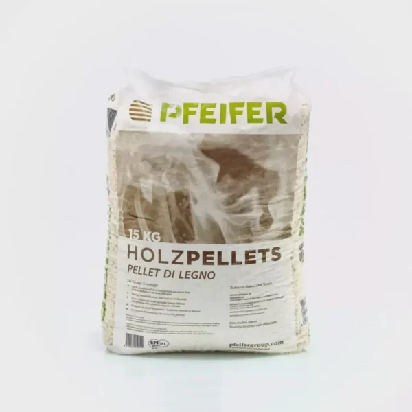 Pellets de abeto austriaco certificado Pfeifer 15 kg