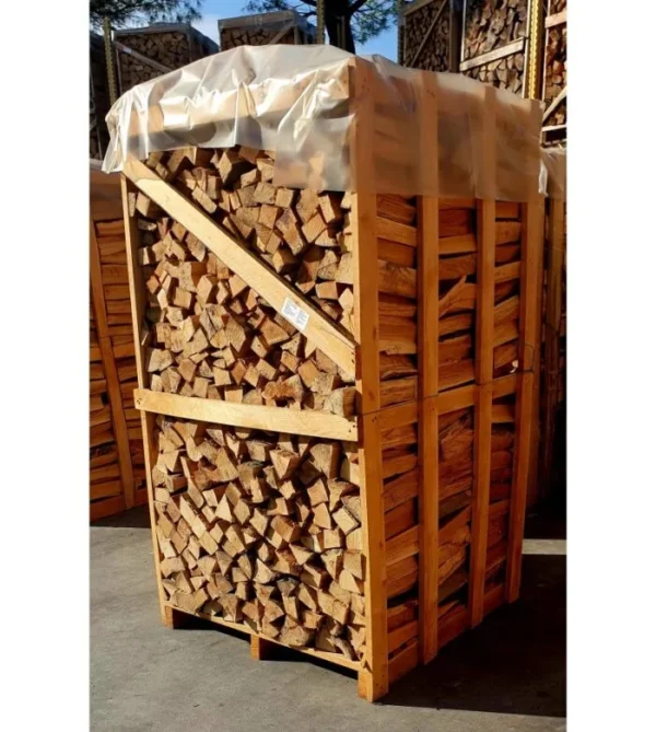 Madera de haya para chimeneas cortas y de tubo (33 cm, cortada en palé)
