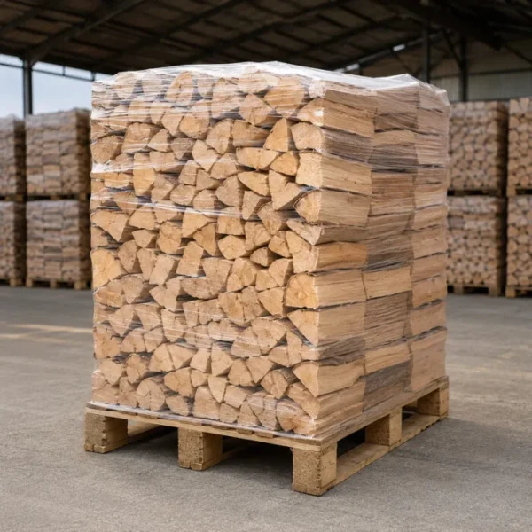 Madera de haya seca de 25 cm (palet apilado de 1 metro) – 500 kg